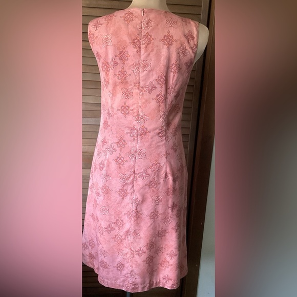 Tommy Bahama Vintage Peach Floral Sleeveless Dress - Picture 3 of 9